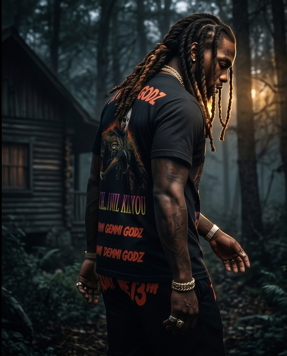 Jason Friday the 13th — Urban Shirt & Short Set (XLarge)