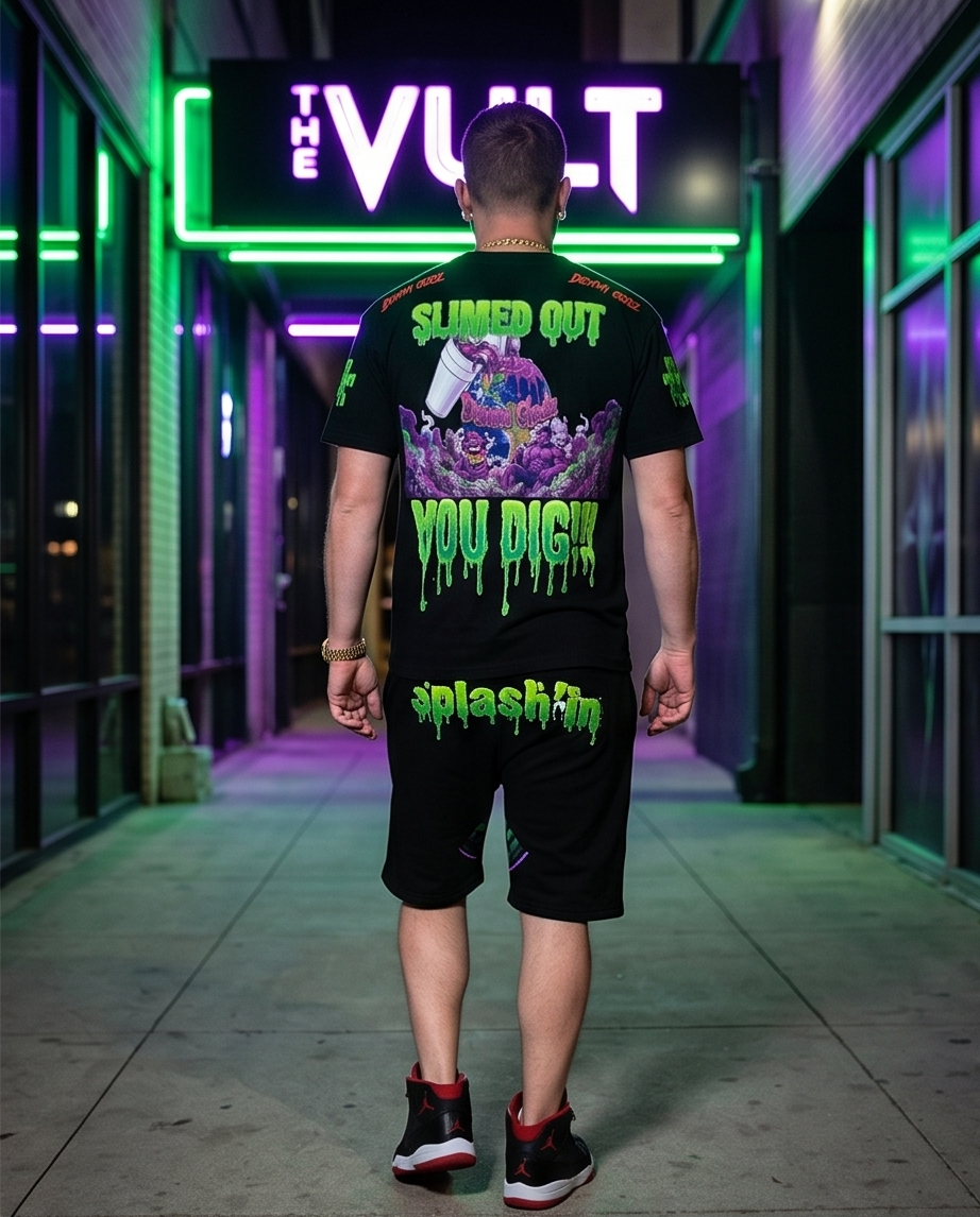 Michelangelo Swag — Urban Shirt & Short Set (XL)