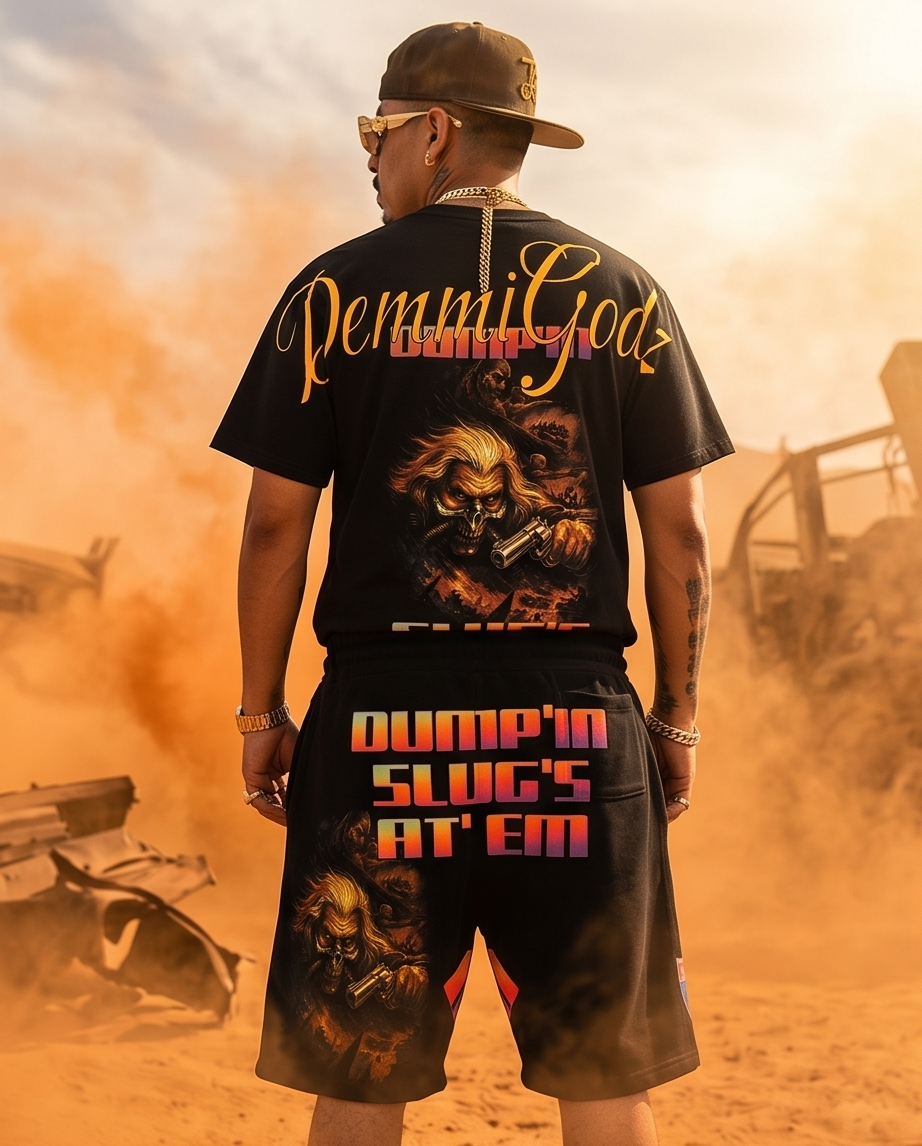 Mad Max — King of the Thunder Dome — Urban Shirt & Short Set (Large)