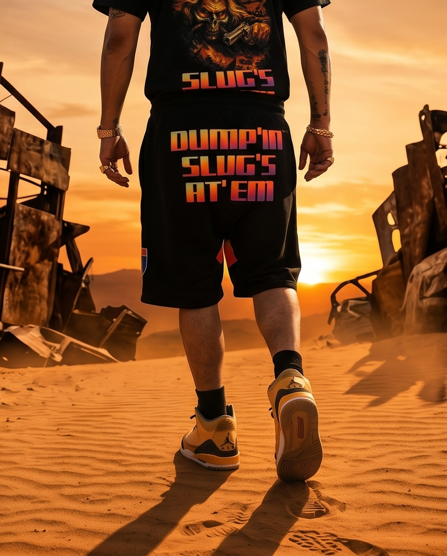 Mad Max — King of the Thunder Dome — Urban Shirt & Short Set (Large)