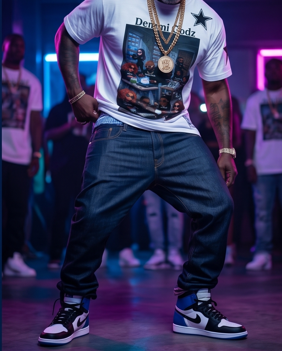 Dallas Skyline Traphouse T-Shirt  — Large | Streetwear Collection