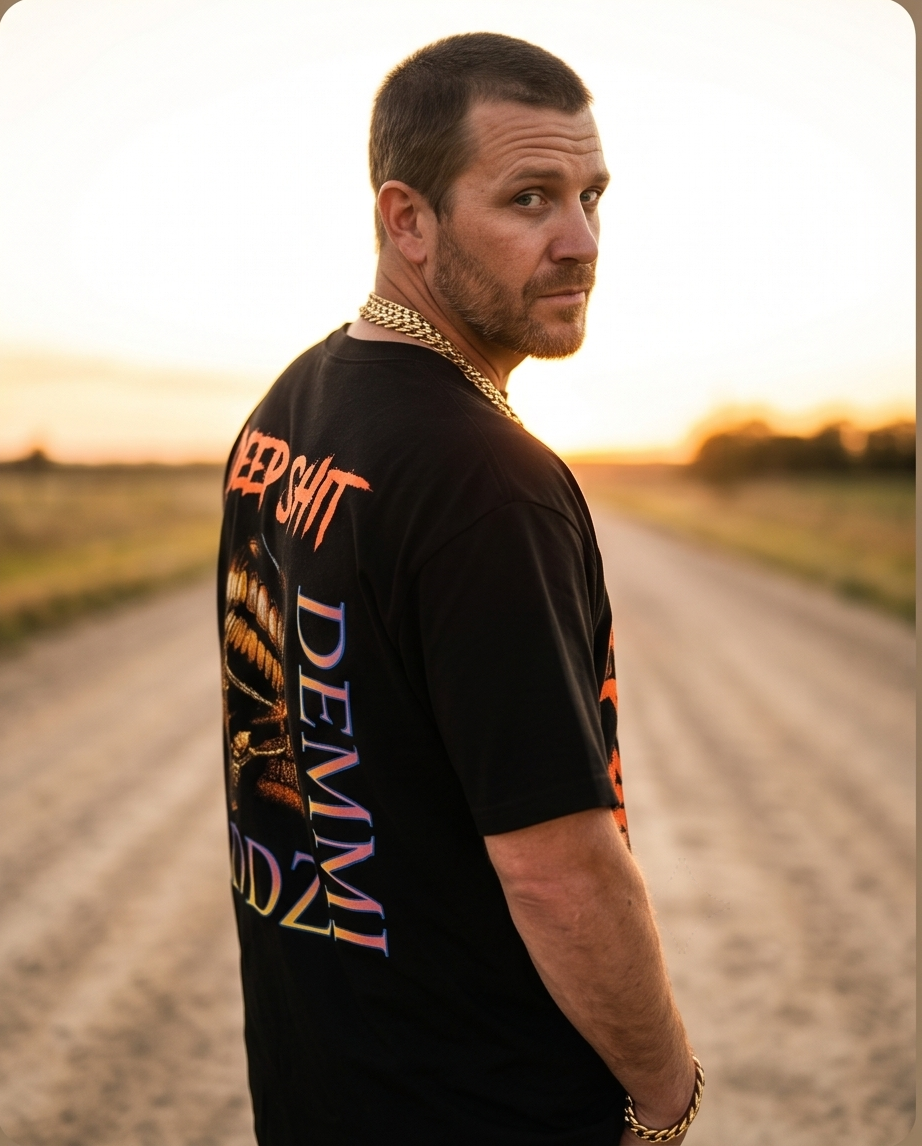Urban Heavyweight “F*ck Everything” Tee — XLarge | One‑of‑a‑Kind Streetwear