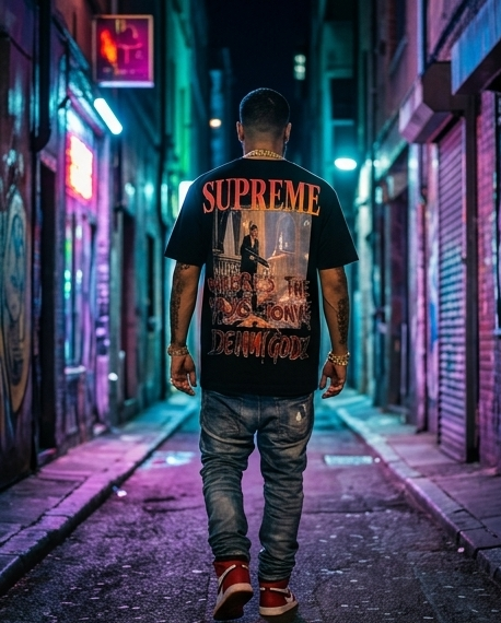 Scarface Urban Shirt & Short Set — Size M - One of a Kind