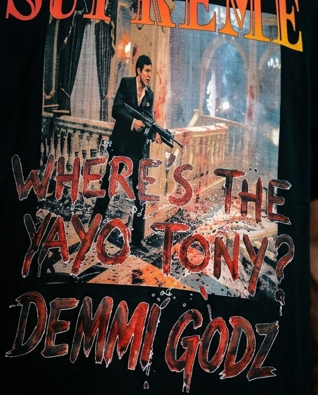 Scarface Urban Shirt & Short Set — Size M - One of a Kind