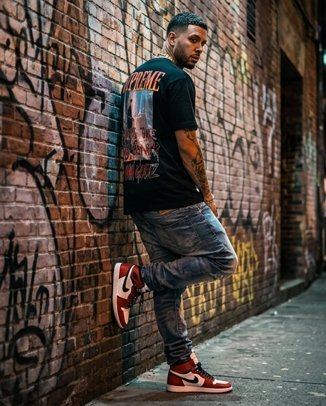 Scarface Urban Shirt & Short Set — Size M